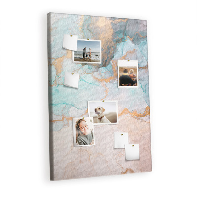 Painel de cortiça para parede Tinta abstrata