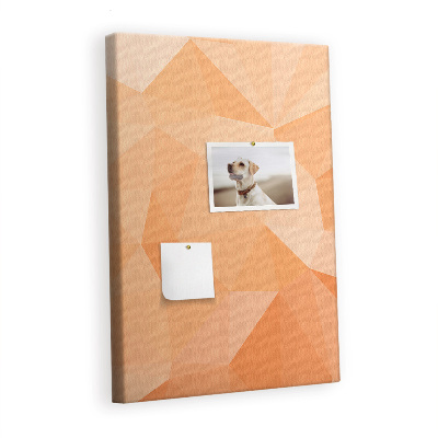 Painel de cortiça para parede Triângulos abstratos