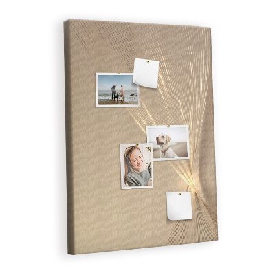 Quadro de cortiça Luz abstrata