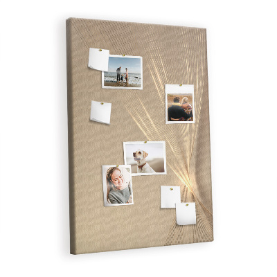 Quadro de cortiça Luz abstrata