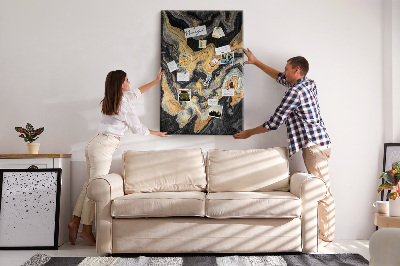 Quadro de cortiça Pontos de abstração