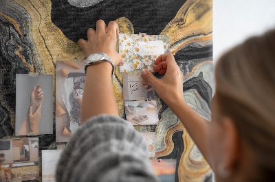 Quadro de cortiça Pontos de abstração