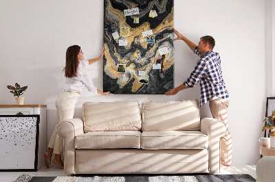 Quadro de cortiça Pontos de abstração