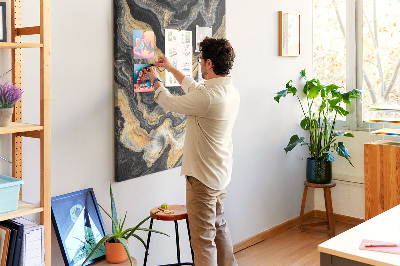 Quadro de cortiça Pontos de abstração