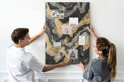 Quadro de cortiça Pontos de abstração