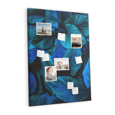 Lousa de cortiça Folhas exóticas