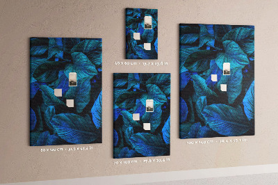 Lousa de cortiça Folhas exóticas