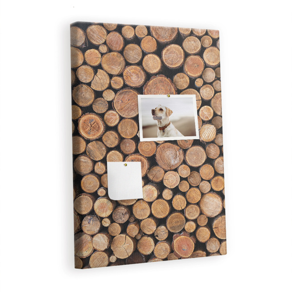 Quadro de cortiça Tocos de árvores