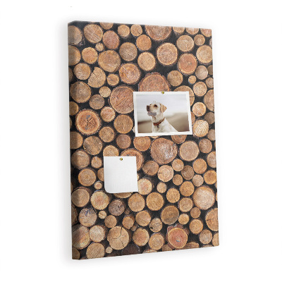Quadro de cortiça Tocos de árvores