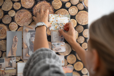 Quadro de cortiça Tocos de árvores