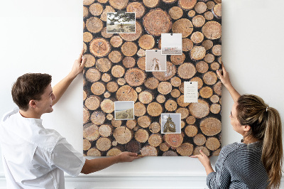 Quadro de cortiça Tocos de árvores