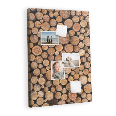 Quadro de cortiça Tocos de árvores