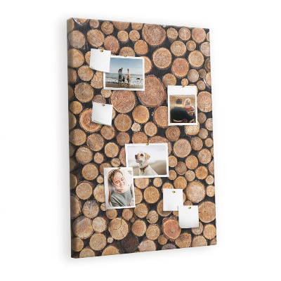 Quadro de cortiça Tocos de árvores