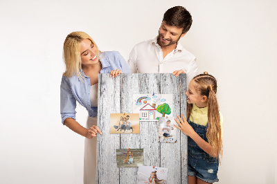 Lousa de cortiça Madeira pintada