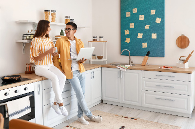 Painel de cortiça para parede Abstração geométrica