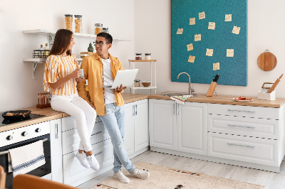 Painel de cortiça para parede Abstração geométrica