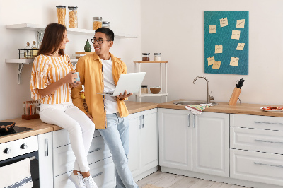 Painel de cortiça para parede Abstração geométrica