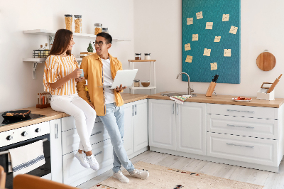 Painel de cortiça para parede Abstração geométrica