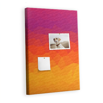 Quadro de cortiça Gradiente do nascer do sol