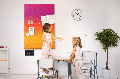 Quadro de cortiça Gradiente do nascer do sol