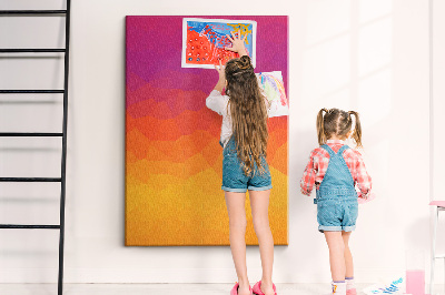 Quadro de cortiça Gradiente do nascer do sol