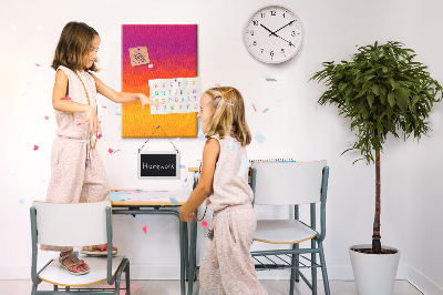 Quadro de cortiça Gradiente do nascer do sol