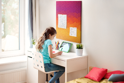 Quadro de cortiça Gradiente do nascer do sol