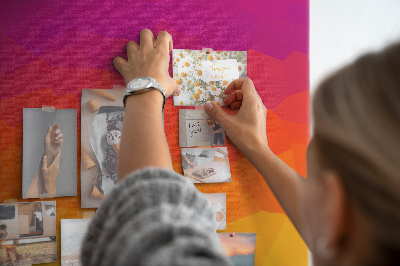 Quadro de cortiça Gradiente do nascer do sol