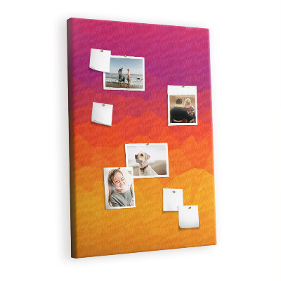 Quadro de cortiça Gradiente do nascer do sol