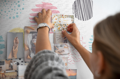 Painel de cortiça para parede Desenho de bola