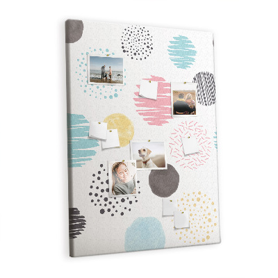 Painel de cortiça para parede Desenho de bola