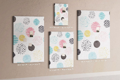 Painel de cortiça para parede Desenho de bola