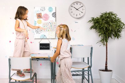 Painel de cortiça para parede Desenho de bola