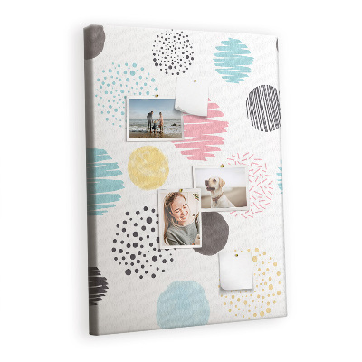 Painel de cortiça para parede Desenho de bola