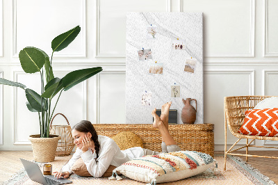 Lousa de cortiça Ondas de mármore