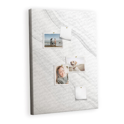 Lousa de cortiça Ondas de mármore