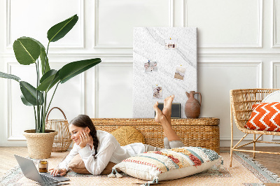 Lousa de cortiça Ondas de mármore