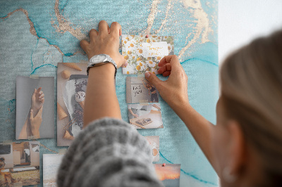 Painel de cortiça para parede Mármore decorativo