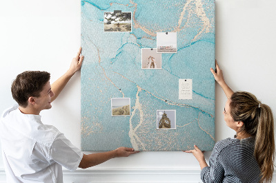 Painel de cortiça para parede Mármore decorativo