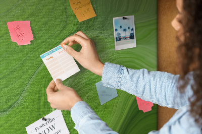 Quadro de cortiça Ondas abstratas