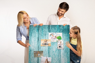 Quadro de cortiça Madeira azul