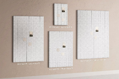 Painel de cortiça para parede Madeira natural