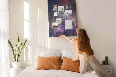 Lousa de cortiça Espaço galáctico