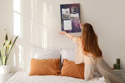 Lousa de cortiça Espaço galáctico