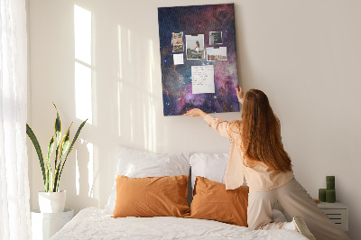 Lousa de cortiça Espaço galáctico