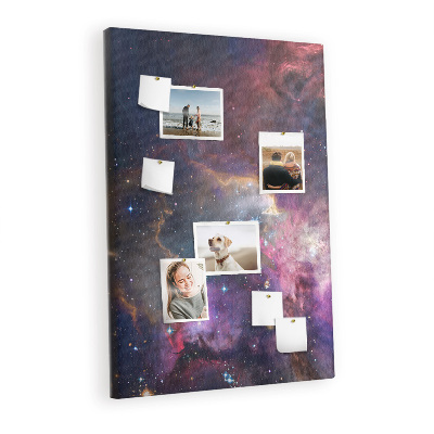 Lousa de cortiça Espaço galáctico