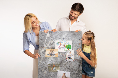 Quadro de cortiça Mármore escuro