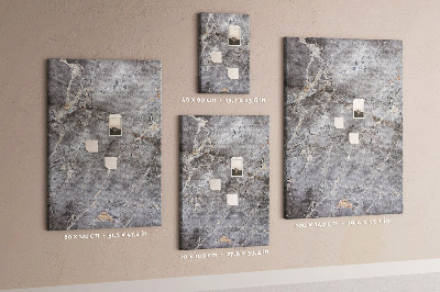 Quadro de cortiça Mármore escuro