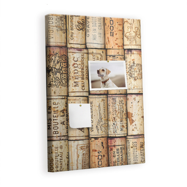 Lousa de cortiça Rolhas de vinho