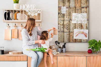 Lousa de cortiça Rolhas de vinho